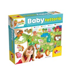 1 - LISCIANI - CAROTINA BABY FATTORIA 58464 Gioco Educativo per bambini e prima infanzia