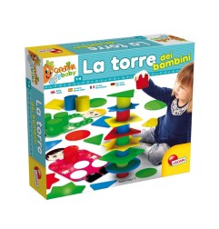 1 - LISCIANI - CAROTINA BABY LA TORRE DEI BAMBINI 58549 Gioco Educativo per bambini e prima infanzia