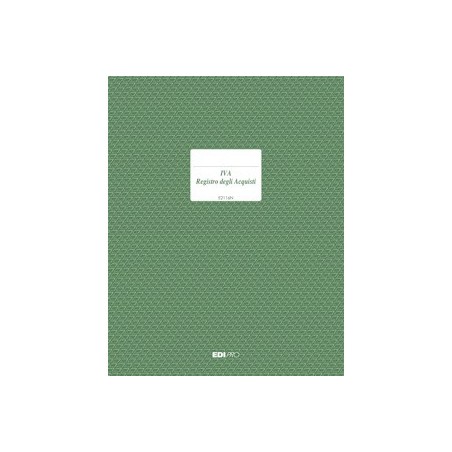 EDIPRO  Registro IVA acquisti 22 pagine numerate E2116N