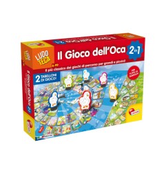 1 - LISCIANI - LUDOTECA GIOCO DELL'OCA 60535 Gioco interattivo per bambini e famiglia +6A
