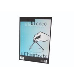 1 - FABRIANO PICARTA Blocco Millimetrato A3 50 fogli 29,7x42 cm PF10405
