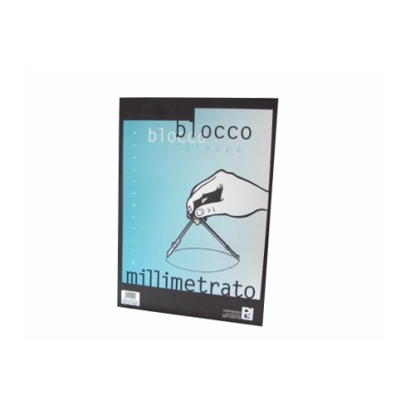 1 - FABRIANO PICARTA Blocco Millimetrato A3 50 fogli 29,7x42 cm PF10405
