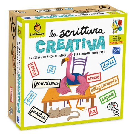 1 - LUDATTICA  GIOCHI MONTESSORI LA SCRITTURA CREATIVA 71524