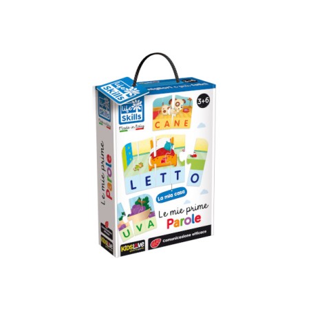 1 - LISCIANI - LIFE SKILLS LE MIE PRIME PAROLE LA MIA CASA 72514 Gioco interattivo per bambini 3-6A