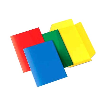 1 - ARCA 10 pz Cartelle per atti plastificata gialla 300 gr 0235/GI
