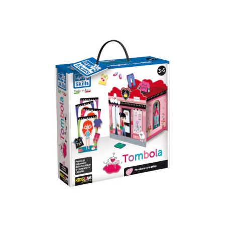 1 - LISCIANI - LIFE SKILLS TOMBOLA VESTI E SVESTI ALLEGRA BOUTIQUE 72637 Gioco interattivo per bambini 3-6A