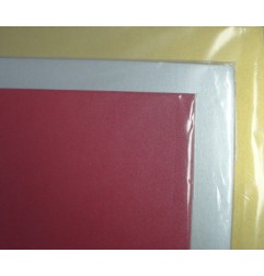 1 - PICARTA 10 pz Cartoncino metal rosso 2 lati 70x100 30616