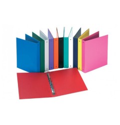 1 - FAVORIT  Raccoglitore a 4 anelli D. 30 cm, Europa rosso 051156