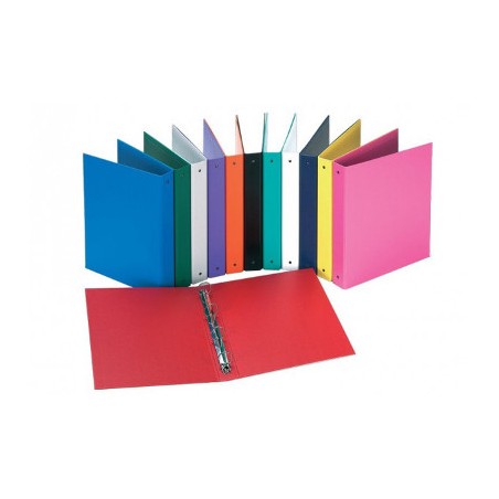 1 - FAVORIT  Raccoglitore a 4 anelli D. 30 cm, Europa rosso 051156