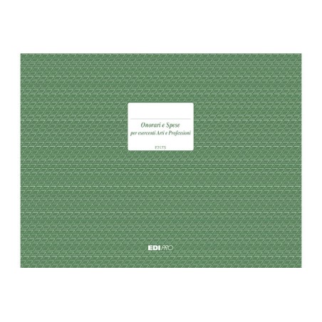 EDIPRO  Registro di contabilita' onorari e spese 19 pagine numerate E2175