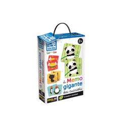 1 - LISCIANI - LIFE SKILLS IL MEMO GIGANTE DEI CUCCIOLI 84081 Gioco interattivo per bambini +2A