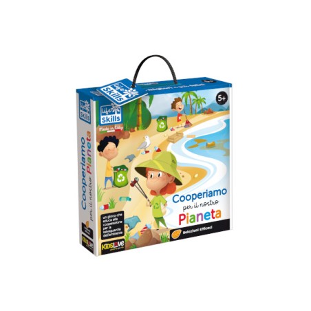 1 - LISCIANI - LIFE SKILLS GIOCO DELL'AMBIENTE COOPERATIVO 84227 Gioco interattivo per bambini +5A