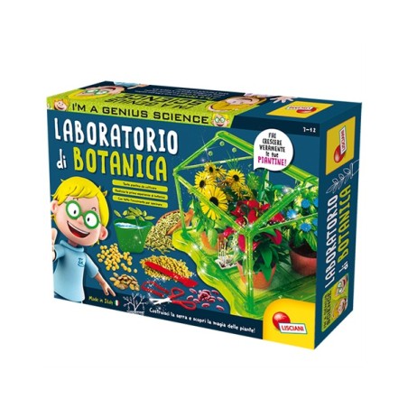 1 - LISCIANI - I'M A GENIUS LABORATORIO DI BOTANICA 84258 Gioco interattivo per bambini +7a