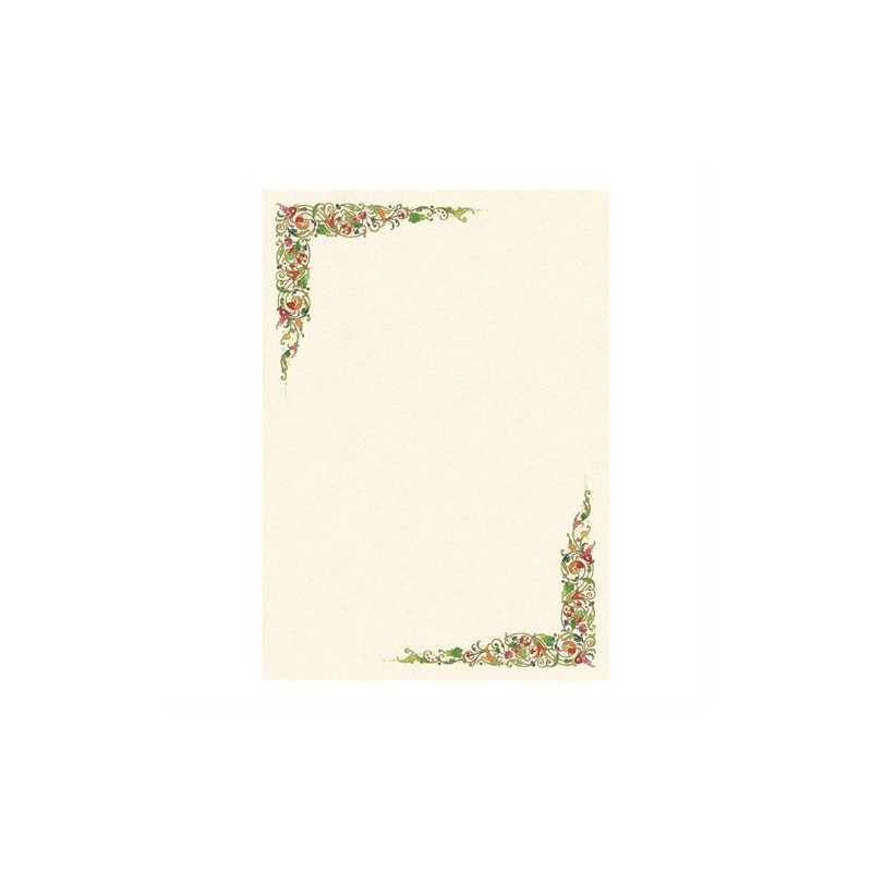 DIPLOMA PERGAMENA A4 160GR LADY FLOWER 10Fg. 146019