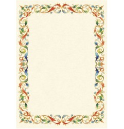 1 - DIPLOMA PERGAMENA A4 160GR MEDIOEVALE 10Fg. 146053