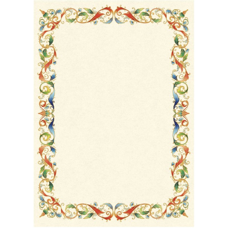 DIPLOMA PERGAMENA A4 160GR MEDIOEVALE 10Fg. 146053