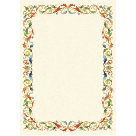 1 - DIPLOMA PERGAMENA A4 160GR MEDIOEVALE 10Fg. 146053