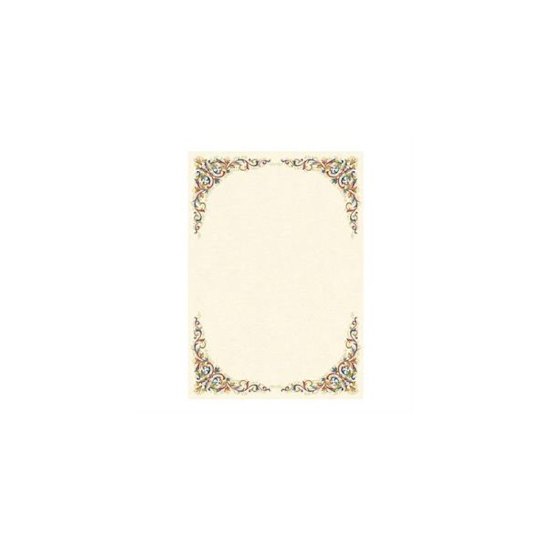 DIPLOMA PERGAMENA A4 160GR ROCOCO' 10Fg. 146000