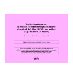 1 - EDIPRO  Registro somministrazione medicinali terapeutici e zootecnici E2889