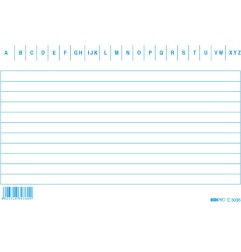 1 - EDIPRO  SCHEDA 9X14 RIGATA-100 pezzi E3036