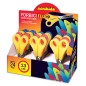 Monikids Forbici Collage Fluo Centimetrate 24pz 14/007 in espositore