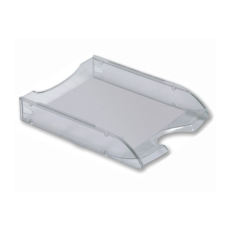 1 - FELLOWES E041 Vaschetta per Corrispondenza Impilabile Trasparente