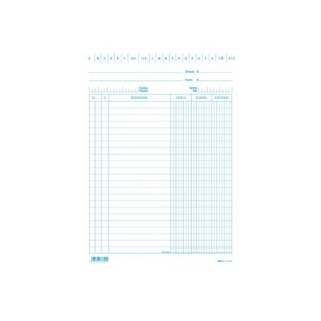 EDIPRO  SCHEDA per Archivio Carico Scarico Esistenza 100 Pezzi Blu 21x15 E3339