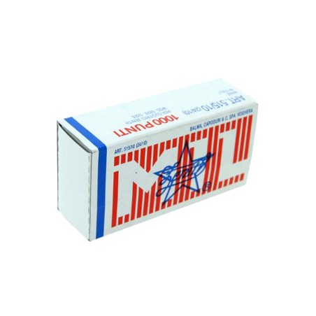 1 - BALMA Punti in acciaio per cucitrice Zenith 515/10- 24/10