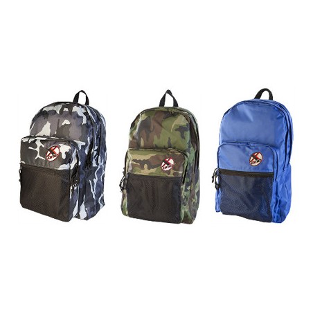 1 - X-ONE Zaino Mimetico con 3 Zip Colori Assortiti Camouflage 32/161