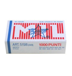 1 - BALMA Punti metallici cucitrice Zenith 515/8 24/8