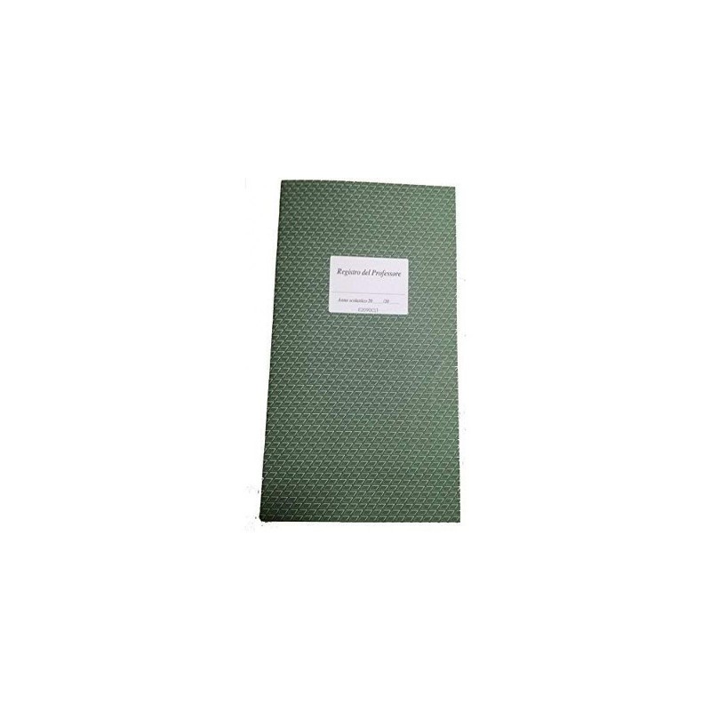 E2090CL1 REGISTRO DEL PROFESSORE 1 CLASSE