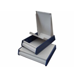 1 - EDIPRO  Schedario chiuso in metallo per 100 schede 10x15 E7011