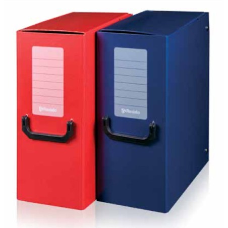 1 - SCATOLA ARCHIVIO D.20 -RESISTO- ROSSO C/MANIGLIA 25x35 020M4002/RO
