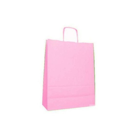 1 - SHOPPER CARTA 14+8,5x21,5 ROSA Ritorta -50pz ref.210