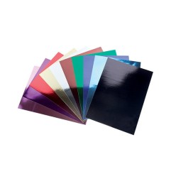 1 - CARTA METALLIZZATA A4 10 COL.ASS.-10fg 23/134