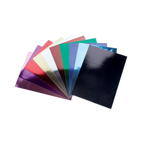 1 - CARTA METALLIZZATA A4 10 COL.ASS.-10fg 23/134
