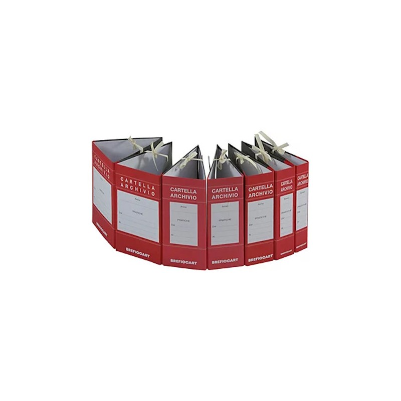 BREFIO FALDONE ARCHIVIO CON LACCI IN CARTONE DORSO 08