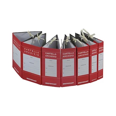1 - BREFIO FALDONE ARCHIVIO CON LACCI IN CARTONE DORSO 15