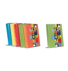 1 - FAVINI  250 fogli Carta per fotocopie colore ciclamino A4 160 gr