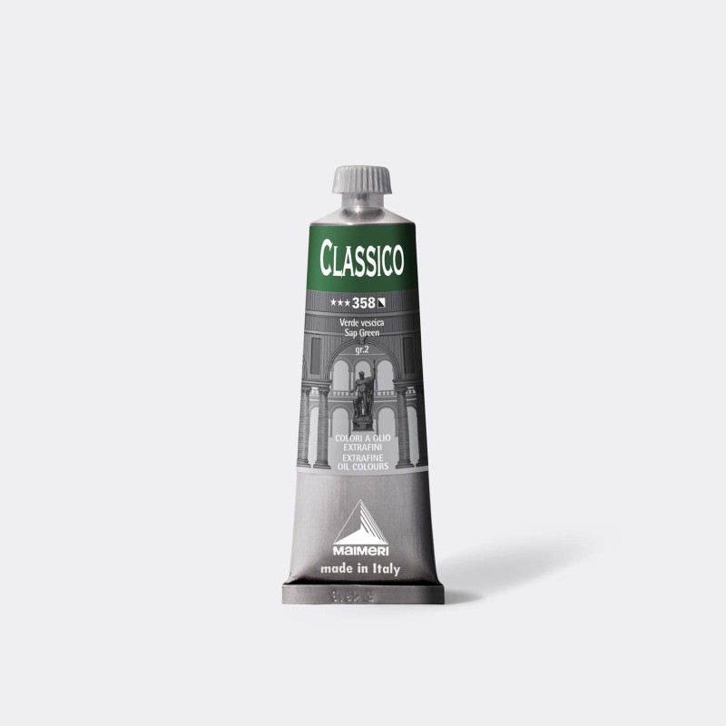 TEMPERA OLIO MAIMERI CLASSICO 60ml VERDE VESCICA M0306358