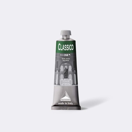 TEMPERA OLIO MAIMERI CLASSICO 60ml VERDE VESCICA M0306358
