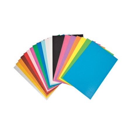 1 - 10 fogli Gomma Eva Foam rosa 2mm 40x60 23/178