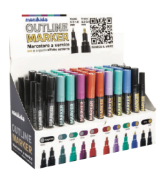 1 - EXPO MARKER PEN DOUBLE LINE -48pz 20/230