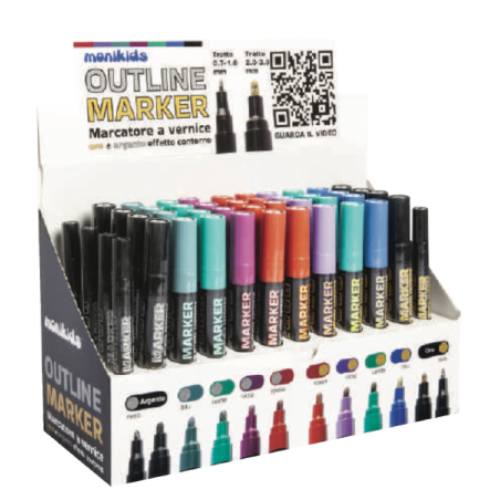 1 - EXPO MARKER PEN DOUBLE LINE -48pz 20/230