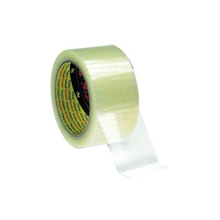 1 - 6 rotoli Nastro adesivo colore trasparente Low Noise 3M 309 50x66 85555