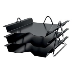 1 - PORTACORRISPONDENZA ZENITH 3 VASC. NERO 830N