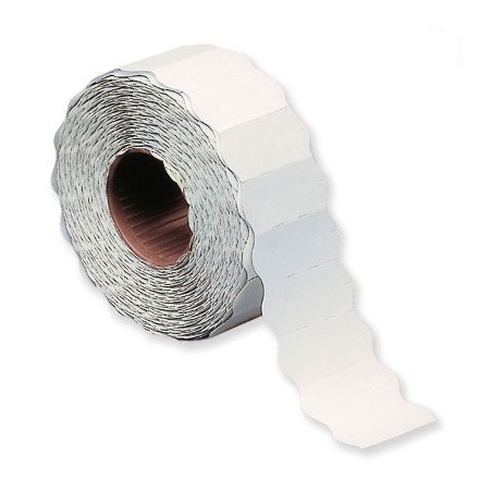 1 - ROTOLIFICIO PUGLIESE Etichette prezzatrice onda bianco perm. 26x16 2616OB