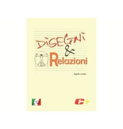 1 - CARTOPIU Album DISEGNI & RELAZIONI C+ Carta Fogli Ruvidi 1 Rigo