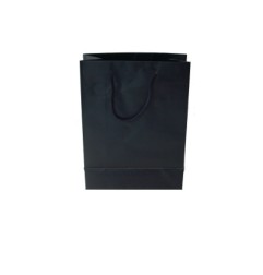 1 - SHOPPER Buste in Carta Tinta Unita Colore Blu 22x10x29 Pezzi 12