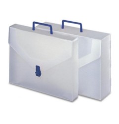 1 - ARTGRAF Valigetta in Plastica Polionda neutra 2 Chiusure 27X38X8 278-MA